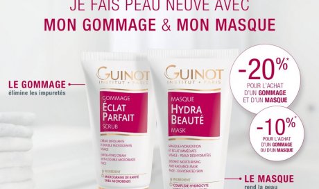 RELAXEO à Poitiers : faites peau neuve avec la nouvelle offre de produits de soin Guinot