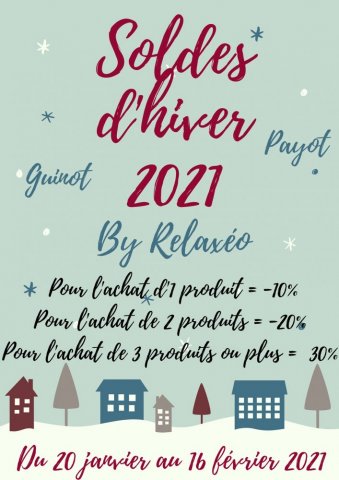 Relaxéo : soldes hiver dans votre centre de beauté à Poitiers